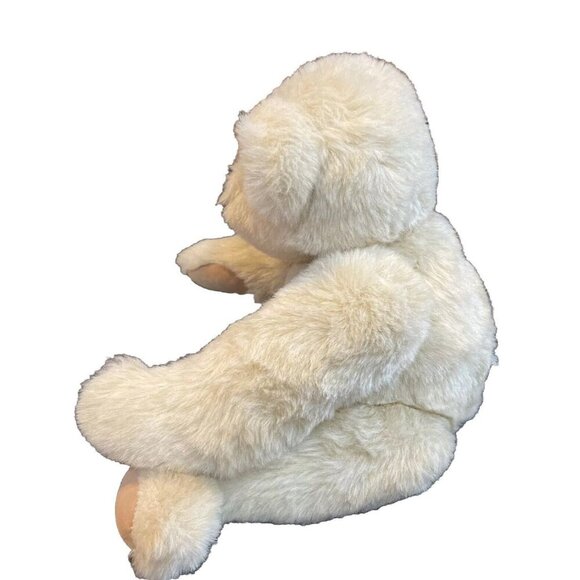 Vermont Teddy Bear Jointed Plush Teddy Bear Light Tan Stuffed Animal USA 2009 - Picture 4 of 8